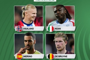 歐洲世預(yù)賽本輪最佳球員候選：哈蘭德、小基恩、梅里諾、德布勞內(nèi)