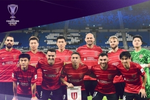 亞冠精英聯(lián)賽第1輪：德?tīng)柤佣噙M(jìn)球+染紅，成都蓉城1-2蔚山HD