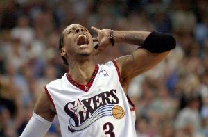 查爾莫斯：艾弗森是一個(gè)雙能衛(wèi) 即使在季后賽里他也不打控衛(wèi)