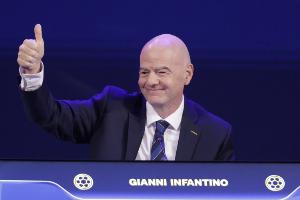 詹?。壕W(wǎng)球比賽有外卡 國際足聯(lián)針對世界杯是否考慮借鑒此設(shè)定?