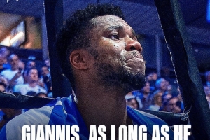 希臘籃協(xié)主席：只要不遭遇嚴(yán)重傷病 字母哥會(huì)一直為國(guó)家隊(duì)效力