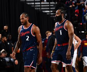 科林斯繼續(xù)替補！快船VS太陽先發(fā)：哈登比爾小卡VS布克狄龍