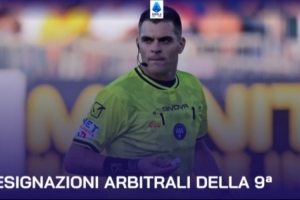 意甲第9輪裁判：多維里執(zhí)法亞特蘭大vs米蘭 索扎執(zhí)法國(guó)米佛羅倫薩