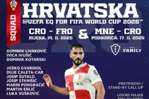 克羅地亞名單：莫德里奇領(lǐng)銜，格瓦迪奧爾、佩里西奇在列