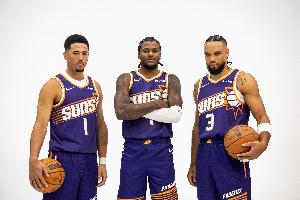 杰倫·格林：布克經驗豐富&我盡可能向他學習 全力協(xié)助他贏得勝利