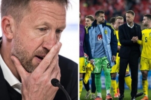 執(zhí)教瑞典開門黑！波特：1-4瑞士很痛苦，要冷靜對(duì)待球隊(duì)的崩盤