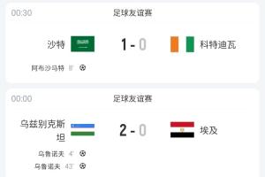 亞洲足球在進(jìn)步！日本+沙特+烏茲別克連克非洲球隊(duì)，贏下埃及等隊(duì)