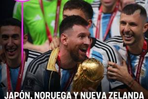 梅西大戰(zhàn)哈蘭德??AI預(yù)測阿根廷世界杯分組：日本、挪威、新西蘭