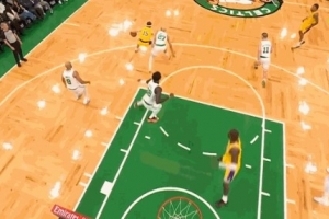 嚴(yán)防死守！沃爾什各種纏繞里夫斯 科塔虎視眈眈隨時準(zhǔn)備包夾！