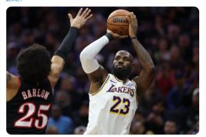 這也行??美媒：詹姆斯在美國(guó)的得分上雙紀(jì)錄延續(xù)到1276場(chǎng)