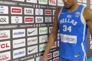 戰(zhàn)斗還沒結束！率隊晉級四強后字母哥滿臉嚴肅離開球場