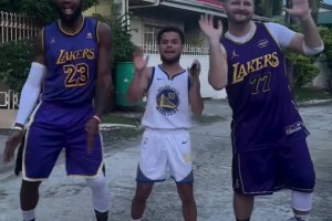 菲律賓詹姆斯+庫里+東契奇，這三個(gè)人越看越像是怎么回事??