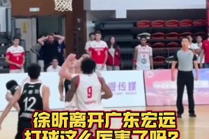 杜鋒后悔嗎？徐昕對陣歐洲球隊內(nèi)線予取予求 離開廣東變厲害了？