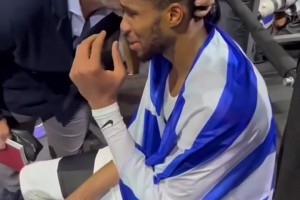 為國家傾盡所有！字母率希臘拿到歐錦賽銅牌 賽后留下激動(dòng)的淚水