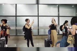 雷霆啦啦隊(duì)來到中國，解鎖高鐵體驗(yàn)！小姐姐們都贊不絕口