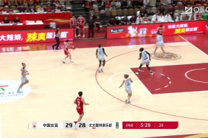 得分跟喝水一樣簡單！張子宇掩護(hù)后順下接球輕松上空籃！