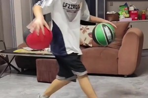 只有打過球的才知道小弟弟這個運球多夸張??????