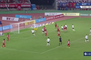 下地速度真快?。√K超徐州門將康文博神撲力保城門不失??