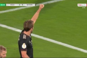 拜仁3-1擴(kuò)大比分！基米希角球開出！凱恩頭球破門雙響！