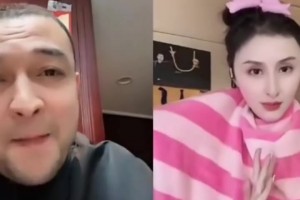 勁爆！名場面！西熱不滿妻子擦邊直播：把你攆出家門就不好辦了~